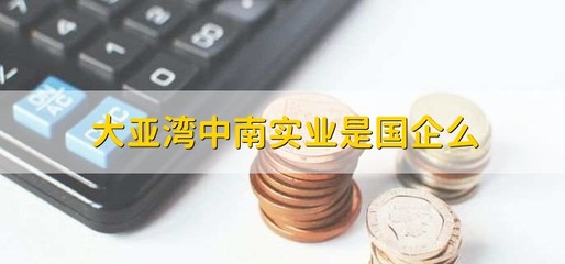 大亚湾中南实业是国企么