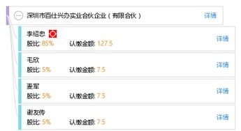 深圳市百仕兴办实业合伙企业 有限合伙